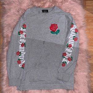 The hundreds Long sleeve with roses